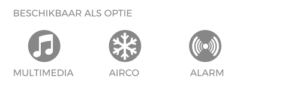 Opties Arco Alarm en Multimedia